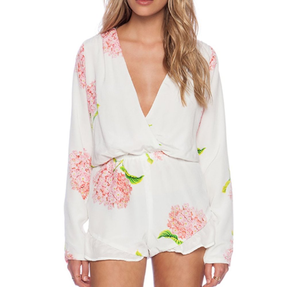 Stone Cold Fox Bloom Romper